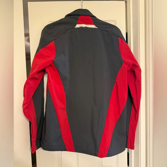 North End Men's Carbon/Olympic Red Excursion Jacket Size M - Picture 4 of 5